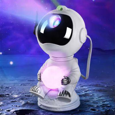 Astronaut Galaxy Projector Light Starlight Proyector Laser Led Night Lights Remote Control Moon Lamp Smart Home Decor Lights