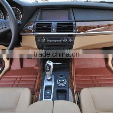 Good quality low price car carpet pu car mat