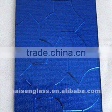 Blue patterned mirrors/decorative patterned mirror,