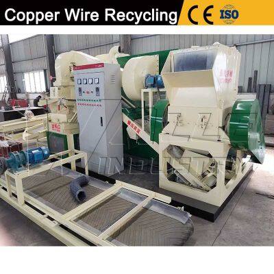 Copper Wire Granulator Machine Scrap Copper Cable Shredder Separator Machine for Sale
