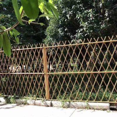 Featured Garden Imitation Bamboo Decorative Fence Stockade Courtyard Partition Fence Bounding Wall