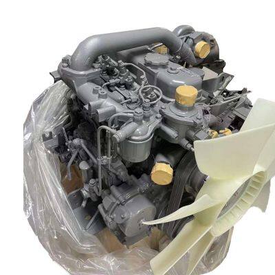 Motor diesel de 4 cilindros ISUZU 4BG1 para motores de maquinaria da escavadeira Kobelco SK135