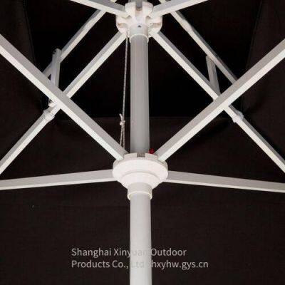 Portable Double-layer Square Center Pole Parasol, Customizable for Vacation Villages and Homestays photo-4