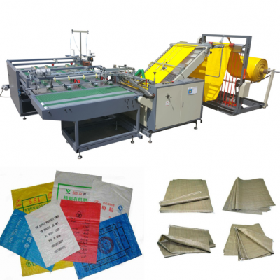 Automatic PP Woven Sack Cutting Sewing Machine for Packaging Industry Applications