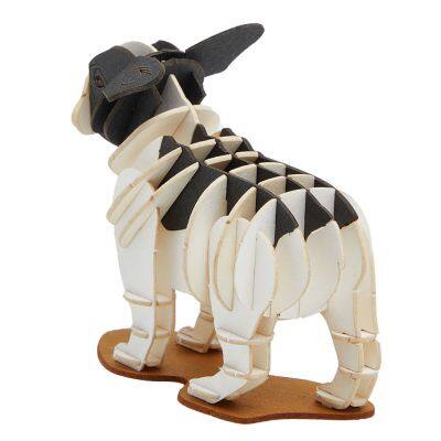 Wholesale 3D French Bulldog Puzzle Model Dog DIY Easy-to-Assemble Animal Craft Kits in Different Color for Pet Gift & Stationery&Toys Shop photo-5