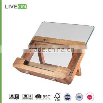 wood glass cutting board with low price