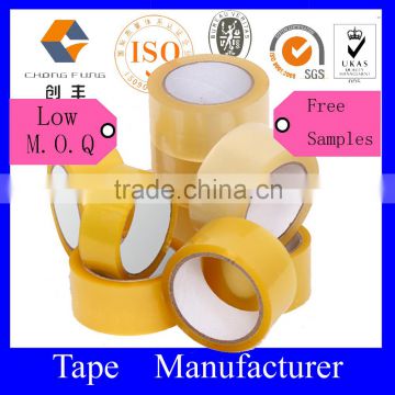 bopp clear and brown low noise carton sealing tape