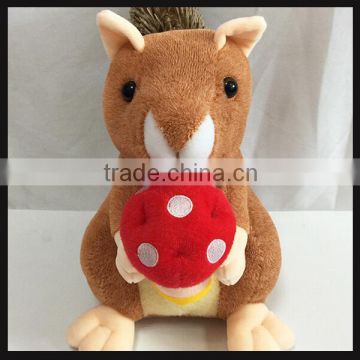 lifelike squirrel plush toy custom made for sale