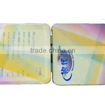 Dongguan SGS approved custom beautiful Glasses shield tin box