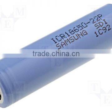 Samsung 18650--22p / 2200mah 18650 samsung li-ion rechargeable battery