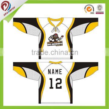 2015 new arrival make your own ice hockey Uniform top supplier