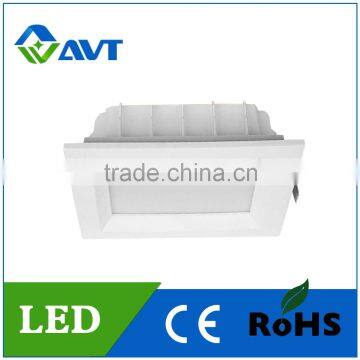 7W 9W 12W 15W 20W COB led down light square recessed CE ROSH