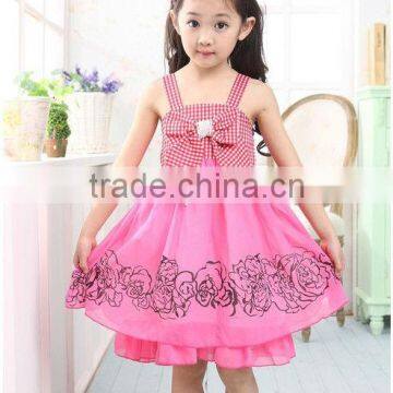 Hot On Sale Fashion Baby Girl Dress, Sleeveless Pretty Girl Dress