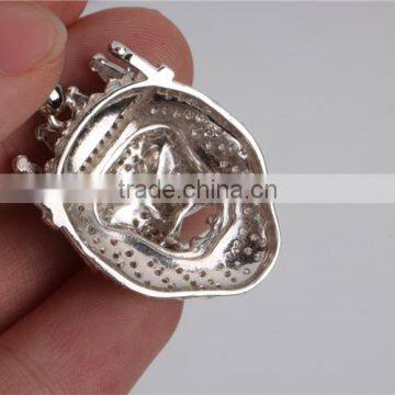 China Jewelry Manufacturer Suply Lion Heand Pendant Animal Jewelry photo-6