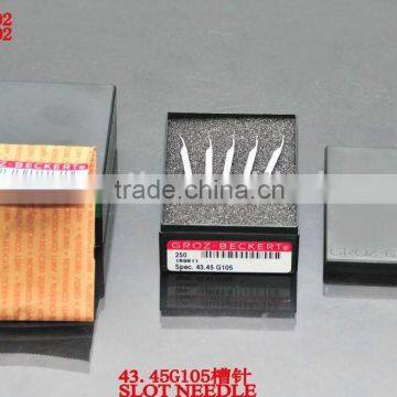Slot/compound Needle 43.45G105 for warp knittng machine