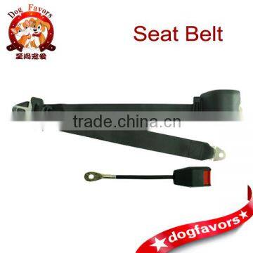 3 Points Car Seat Belt with High Strength Polyester Webbing