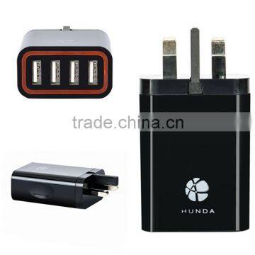 wholesale UK plug 5V 5.6A usb wall charger for iphone 6
