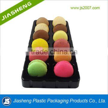 12pcs wholesale blister plastic macaron cake packaging boxes with lids                        
                                                                                Supplier's Choice