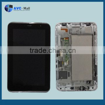 LCD and touch assembly with frame Samsung GALAXY Tab 2 7 P3100 black