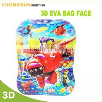 High quality kids school bag luggage bag soft eva foam