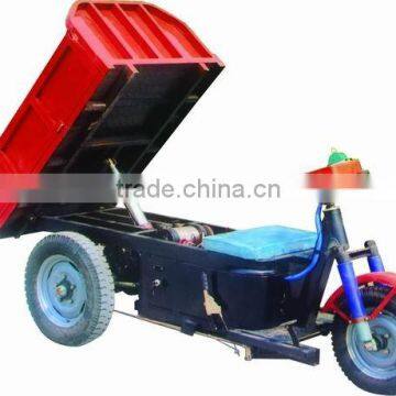 Electric mini hydraulic truck dumper very hot