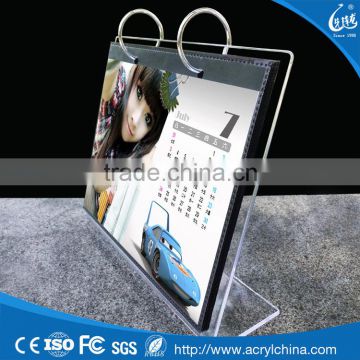 Customized acrylic calendar perspex calendar lucite calendar manufacturer