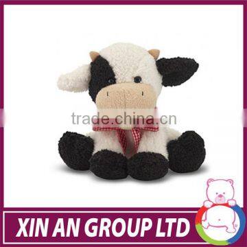 Custom the symbol of year soft filling stuffed toy plush cow