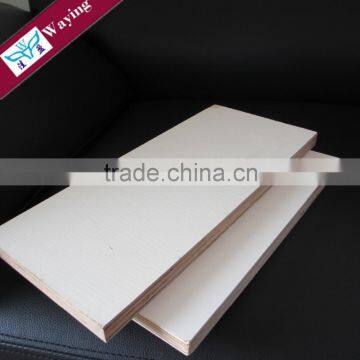 Indoor Usage poplar core melamine plywood with solid core for furniture