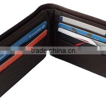 Simple Design High Quality Black Genuine Leather Mens Rfid Wallet Quality Choice photo-3