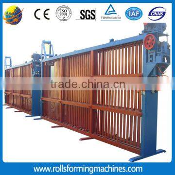 tube fabrication machine to make iron profiles,weld pipe roll forming machine