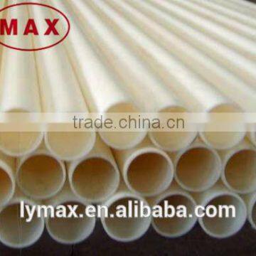 High corrosion resistance white uhmwpe pipe for food transportation