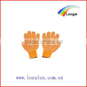 Polyester/Cotton latex working gloves