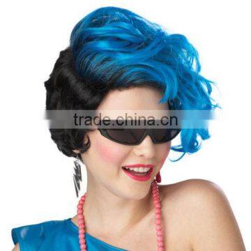 New Waves 80's Punk Rock Cindy Lauper Women Costume Wig W273