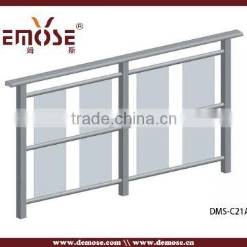 aluminium balustrade aluminum pipe railing handrail and fence post