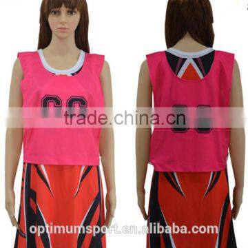 2015 Latest Cheap Sublimation Netball Dress