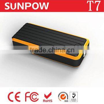 SUNPOW portable jumpstarter mini car battery jumper