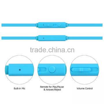 High Quality TPE Flat Stereo Auxiliary Cable With Remote photo-4