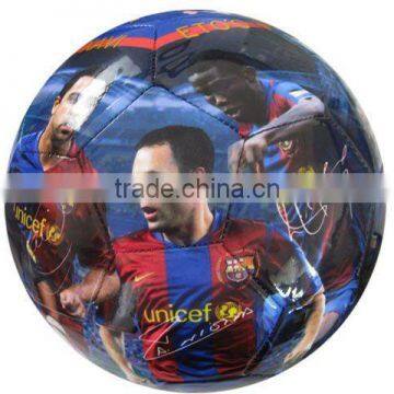 full printing football soccer ball TPU