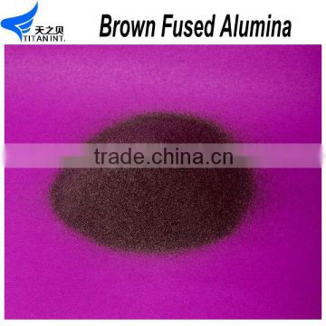 Abrasive&Refractory Raw Materials Aluminum Oxide Brown Fused Alumina