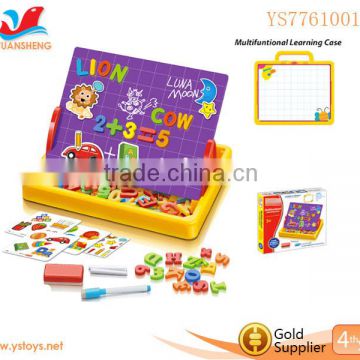 Kids learing machine magnetic drawing board