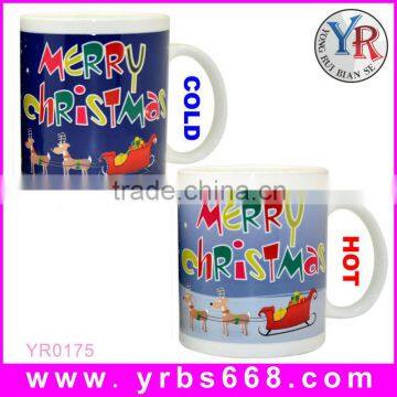 Novelty gifts at Christmas Customized Magic Coffee Mug Ceramic