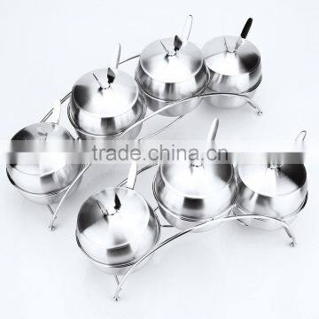 best selling products stainless steel round spice container