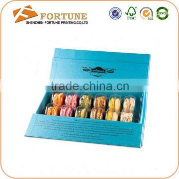 Luxury Colorful Macaron Clamshell Packaging With Magnet Closure