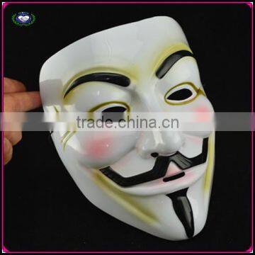 2016 plastic party mask V for vendetta carnival mask for sale