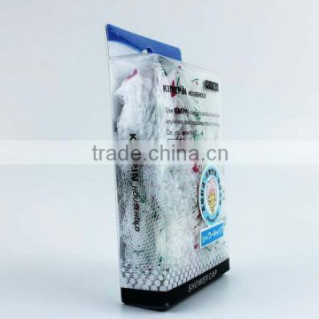 Hot Clear Shower Cap PVC Packing Box