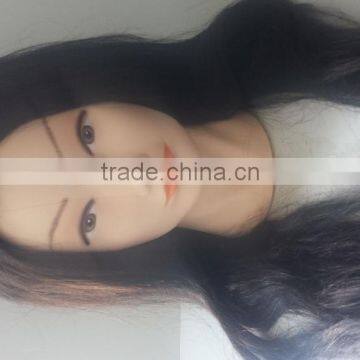 2015 High Quality Product 100%human Hair Human Hair Training Mannequin Hair Training Head photo-2