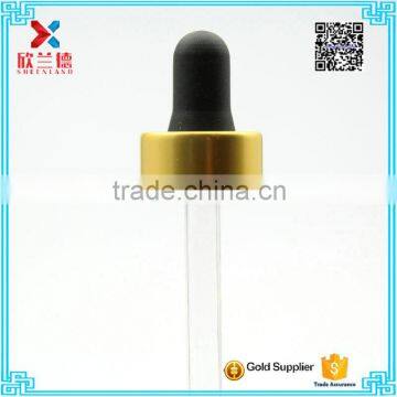 aluminum golden matte pipette dropper factory wholesale