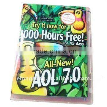 20mm Multiple transparent PP DVD Case with Customized Label