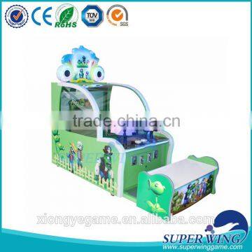 Most popular video coin operated arcade ball shooting game machine for sale