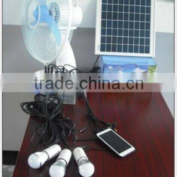 Solar lighting system for home use